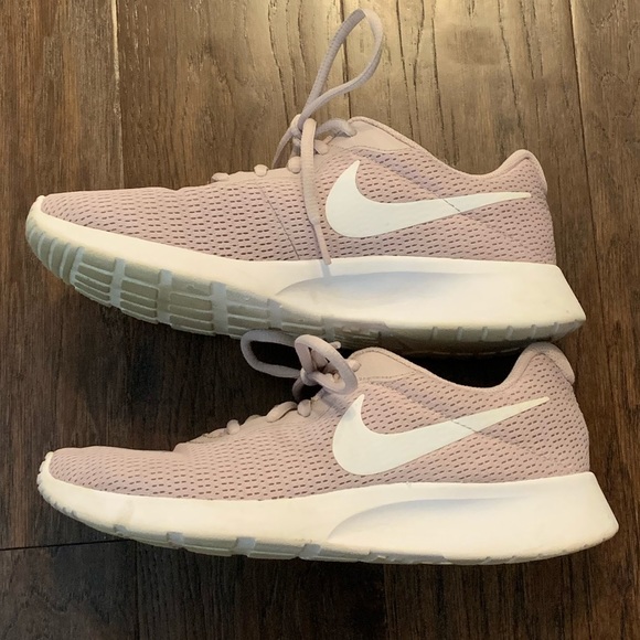 blush tennis shoes